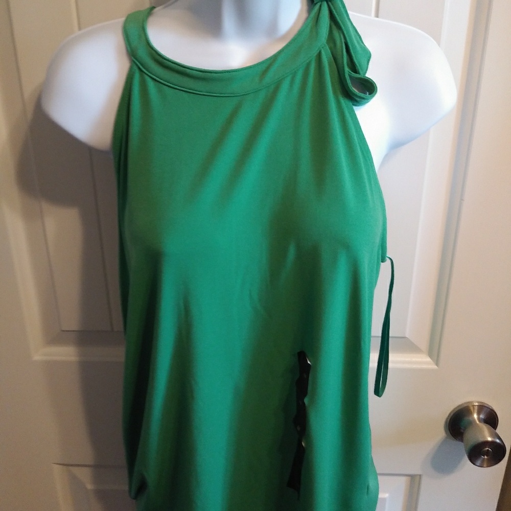 BANANA REPUBLIC GREEN BLOUSE